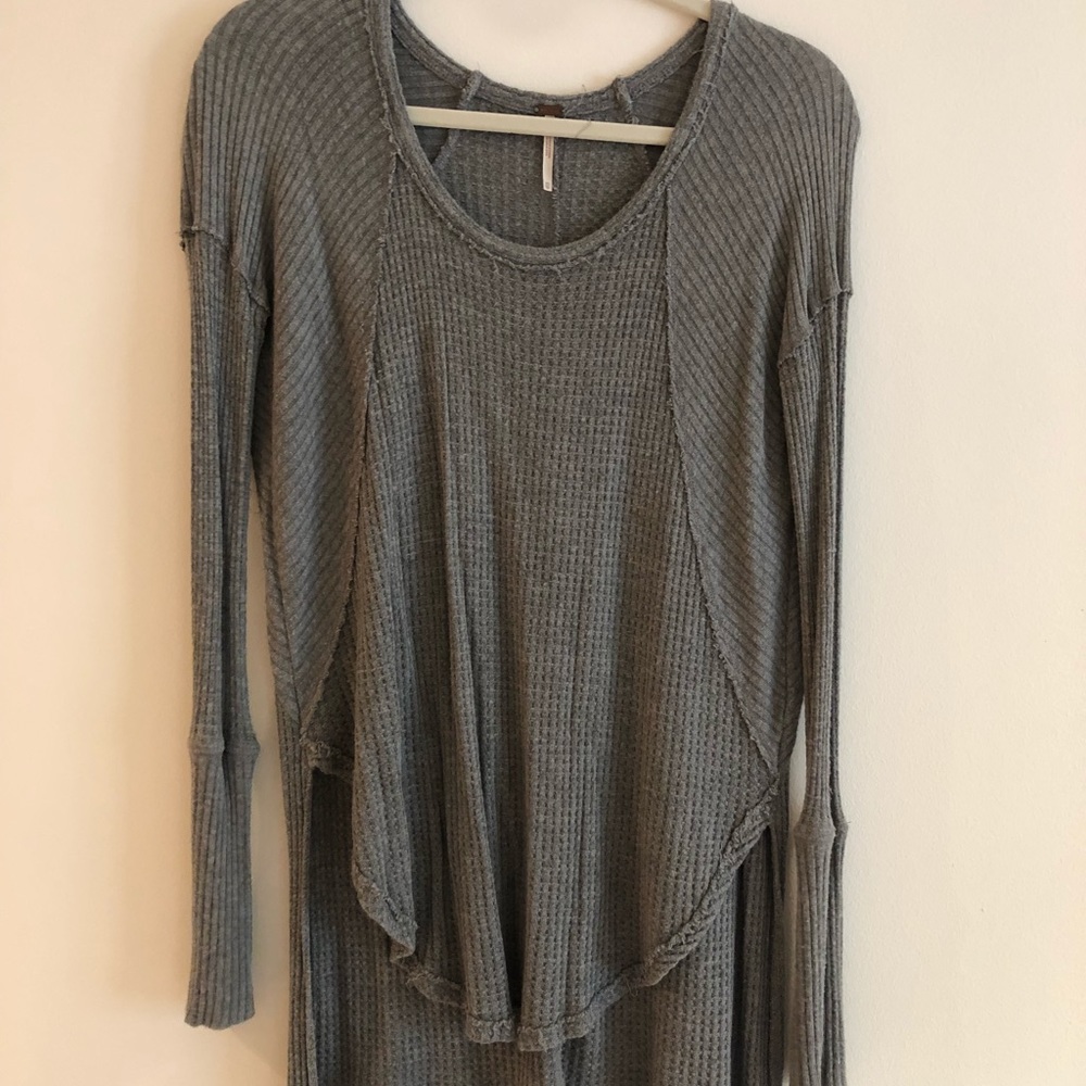 Free People Gray Thermal Size XS